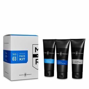 New! MONTEZ RENAULT 3-Pack Men's Daily Face Kit Care 6.8-oz Each